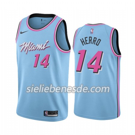 Herren NBA Miami Heat Trikot Tyler Herro 14 Nike 2019-2020 City Edition Swingman